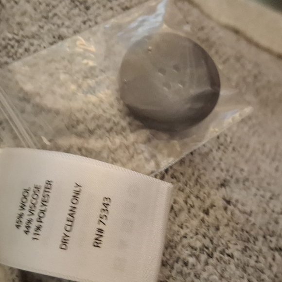 Lucy & Laurel Anthropology woolblend dress coat size L - Picture 4 of 9